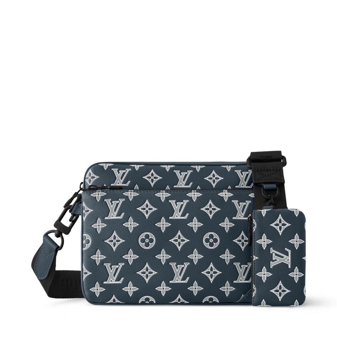 LOUIS VUITTON ルイ・ヴィトン トリオメッセンジャー　ケース Trio Messenger Monogram Shadow Leather - Gifts for Babies | LOUIS